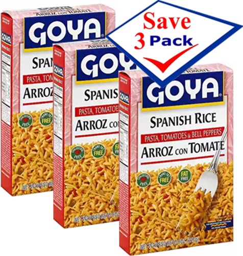 Goya Rice with Tomato 7 oz Pack of 3